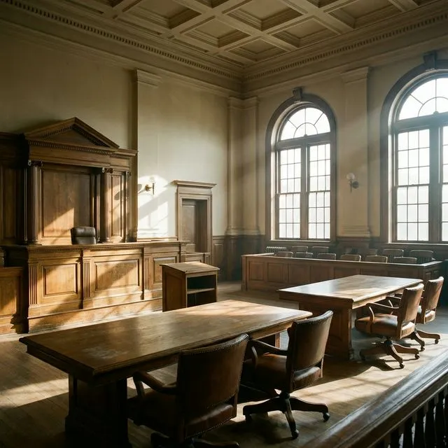 Mississippi courtroom where termite damage cases are tried